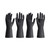 UUYYEO 2 Pairs Rubber Kitchen Dishwashing Gloves Reusable Household Cleaning Gloves Waterproof Dish Washing Gloves XL