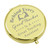 Teaching Assistant Gift Compact Makeup Mirror Thank You Gifts Teacher's Aide Gifts para Teacher Gift Folding Makeup Mirror Teacher's Day Gift End of Term Gift Graduation Gifts (Gold)