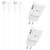 Samsung Charger Fast Charging Cord 6.6ft with USB Wall Charger Block for Samsung Galaxy S10/S10e/S10 Plus/S9/S9 Plus/S8/S8 Plus/S20 S21 S22 S23 Ultra/Note 20/Note 10/Note 9/Note 8/A52/A53/A54 [2-Pack]