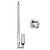 Police Scanner Antenna 8 Section Telescopic BNC Male Ham Radio Antenna Handheld CB Radio Antenna