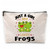 Just A Girl Who Loves Frogs Makeup Bag,Cute Cartoon Green Frog Cosmetic Pouch for Women Girls,Christmas Birthday Gifts for Frog Lovers Farm Country Girls Sister Daughter Just A Girl Who Loves Frogs Makeup Bag,Cute Cartoon Green Frog Cosmetic Pouch for Women Girls,Christmas Birthday Gifts for Frog Lovers Farm Country Girls Sister Daughter