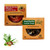 HERBOGANIC Neem and Tea Tree Loofah Soap featured with Argan Oil, Aloe Vera & Vitamin E Loofah Soap | Exfoliating Loofah soaps with Argan Oil, Aloe Vera, Vitamin E, Neem and Tea Tree | Energizing and soothing soaps for face and body | 3.5 Oz each.