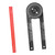 YARNOW 1pc protractor miter gauge Corner Angle Gauge precision tools Construction angle measuring tool digital angle finder carpenter tools Angle Ruler with Pen Marking viewfinder plastic