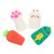 FUNOMOCYA 4pcs Cartoon Pencil Sharpener Tools Kids Pencils Sharpener Pencil Sharping Tool Cartoon Sharpeners Kids Sharpener Manual Sharpener Soft Rubber Small Pencil Sharpener Cute Student
