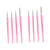VILLCASE 8 Pcs Kids Suit Miniature Paint Brushes Kids Paint Brush Acrylic Oil Suit for Kids Printbrush Fine Detailing Paint Brushes Watercolor Pen Oil Brush Writing Brush Round Wooden Child
