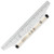 Surakey 1 Pieces Plastic Measuring Rolling Ruler, Drawing Roller Ruler, Parallel Ruler, Multi-Purpose Drawing Design Ruler for Measuring, Drafting, Student, School and Office, 30cm