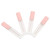 DRESSOOS 4 Pcs 6ml lip glaze empty bottle lipstick tube clear Empty tube Clear Cosmetic Container lip gloss Refillable Tube lip stick container lip gloss container plastic wand matte