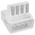 NUOBESTY Manual Pencil Sharpener Mini Pencil Sharpener Pencil and Crayon Sharpener Pencil sharpeners for School Sharpener for Kids 4 Hole Pencil Sharpener Plastic Extender Four Holes