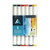 Art Alternatives Illustration Marker, 6-Marker Set, Primary Colors