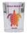 Eagle Beach Aruba Souvenir Rainbow Turtle Design Square Shot Glass