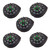 5pcs Mini Portable Compass Watch Band Slip Navigation Compass Wrist Camp Navigation Compass Watch Strap Wrist Camp Navigation Compass