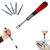 Faruxue Push-Pull Ratchet Screwdriver, Semi-Automatic Adjustment Spiral Ratchet Screwdriver with 5 Replaceable Heads - Easy Disassembly and Assembly in Life Use