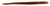 Roboworm Fat Straight Tail Worm Bait (Oxblood Light/Red Flake, 6-Inch)