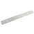 Aexit Double Side Linear Measurement Marked 20cm 8 Inch Stainless Steel Metrication Straight Rulers Ruler Gray