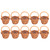 Operitacx Mini Picnic Basket 10PCS Mini Woven Rattan Storage Basket Miniature Flower Basket Dollhouse Small Basket Candy Gift Baskets for Birthday Wedding Party Favor Crafts Decor Planter Basket