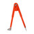 Woodworking Compass Drawing Compass for Carpenter with Wing Pencil Holder Pencil for Geometry Drawing Compass Geometry Tool Compass Pencil Orange