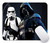 Abili Mouse Pad Darth Vader and Soldier Mouse Pad Office Mouse Pad Gaming Mouse Pad Mat Mouse Pad Mousepad Non-Slip Rubber Funny Cute Mat for Gaming and Gift,Black,9.5 x 7.9 x 0.11 hes