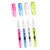 SEWACC 4Pcs fountain pen color ink pens kids crafts chinese calligraphy brush calligraphy pen watercolor brush markers refillable brush pen Student Stationery Watercolor Pen plastic Metal