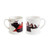 Creative Co-Op Birds on Dog Stoneware Mug