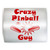 CRAZY PINBALL GUY - PICK COLOR & SIZE - Player Machine Vinyl Decal Sticker D