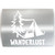 WANDERLUST Tent - PICK COLOR & SIZE - Hiker Camping Hiking Vinyl Decal Sticker A