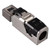 KONTONTY Connectors for Ethernet Cable Connector Through Crimp Copper Modular Plugs cat6a Plug Plugs for Ethernet Cable Metal Gigabit Cable Crystal Head Ethernet Cable End Crimp Tool Free