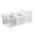 KALLORY 1pc Box Box Storage Box First Aid Kit Container Kaboodle First Aid Container Bin First Aid Clear Container Medical Suppliers Organizer Medicine Multifunction Box Seal Plastic