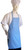CHEFSKIN Baby Blue Chef Apron w/Fully Adjustable Neck Straps Size 2X