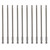 Utoolmart T25 Torx Screwdriver Bits, 1/4 Inch Hex Shank Screwdriver Bits, T25 Magnetic Security Tamper Proof Bit, S2 Steel Torx Head Screw Driver Bit, 150mm Length, for Repair Work, 10 Pcs