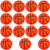 Cabilock 15pcs Basketball Shaped Pencil Sharpener Small Pencil Sharpener Sport Ball Pencil Sharpener Drawing Pencil Sharpener Student Pencil Sharpeners Metal Office Sports Ball Make up