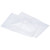 MECCANIXITY File Folders, A5 Size Plastic Envelopes Document Organizer with Snap Button for Home Office Stationery, Clear Pack of 12