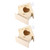 OFFSCH Wooden Bird's Nest for Feeding Unfinished Wood Small House Bird Feeders for Outside Wood Bird Nest Unfinished Birdhouses to Paint DIY Wood Birdhouse Bird House The Bed to Feed