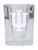R and R Imports Indiana Hoosiers 2 Ounce Square Shot Glass laser etched logo Design