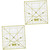 EXCEART 2 Pcs Patchwork Ruler Quilt Ruler Sewing Ruler Tools Quilting Templates Striped Shirt Ruler Grid Line Precise Patchwork Ruler Grid Precise Patchwork Square Gridlines Fabric 15c