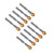 10pcs PH2 Hex Shank Magnetic Drywall Screwdriver Bits for Plasterboard Drywall Screw