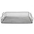 Stackable Letter Tray Desk Organizer, Desk Mesh Document Paper Tray Storage Rack, Desktop Paper Sorter Document Storage Rack for Home, School,