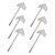 Yardenfun 6pcs Yin Yang Corner Tool Inside Corner Mudding Tool Drywall Corner Tool Trowel Drywall Corner Trowel Stainless Spatula Corner Trowels Stainless Steel Putty Plasterboard