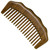 Sandalwood Hair Comb for Curly Hair Straight Hair Comb NO SNAGS NO STATIC NO TANGLE (Small Wave Wide Tooth Comb)