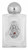 Venerare Glass Holy Water Bottle (Immaculate Heart of Mary)