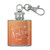 Festivus Stainless Steel 1oz Mini Flask Key Chain