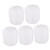 EXCEART 5pcs Winter Melon Paper Lantern Traditional Japanese Lanterns Hanging Paper Lanterns Silk Hanging Lanterns Chinese Paper Lanterns Chinese Silk Lanterns PVC White China Fold