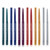 PhantomSky 6 Colors Gel Eyeliner Pencil Set, 6 PCS Colorful Waterproof Matte Eyeliner Pencil, Rotatable Smudge-Proof Long Lasting Eyebrow Lip Liner Pencil Pen Eye Makeup Cosmetic Set Kit Tool, B