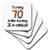 3dRose CST_184965_2 Turning 70 is Like Turning 21 in Celsius Humorous 70th Birthday Gift Soft Coasters (Set of 8)