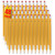 Always23 WoodCased Pencils, Yellow, Pre-sharpened, Pencils with Erasers, 2 HB 48 Pack