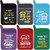 6 Pieces Bus Driver Gifts School Bus Pot Holders Heat Resistant Bus Driver Oven Mitt with Hand Pocket and Hanging Loop Cookies Oven Pads for Bus Driver