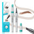 Eyebrow Pencil Eyebrow Microblading Pen - Eyebrow Pen Micro 4 Point Brow Pen Lift & Snatch, Waterproof & Smudge-proof, Brow Pencil Long-Lasting, Eye Makeup for Glossier Brow Flick (Light Brown)