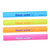 STOBOK 4pcs Bracelet Ruler Measure Tools Flexible Ruler Folding Straight Ruler Slap Student Jewelry