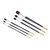VILLCASE 6pcs Watercolor Brush Wooden Paint Watercolor Paintbrush Cleaning Oil Brushes Art Paint Brush Synthetic Paint Brush Nail Paint Brush Students Paint Brush Child Major Gouache Brush