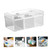 SOESFOUFU 1pc Box Box Storage Box First Aid Clear Container First Aid Storage Case Medicine First Aid Container Bin First Aid Kit Container First Aid Cabinet Handle Plastic Container Box