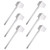 WHAMVOX 6pcs Yin Yang Corner Tool Right Angle Tool Metal Spatula Plaster Tools Wall Mudding Tools Wall Concrete Spatula Drywall inside Corner Tool Corner Trowels Stainless Corner Trowel